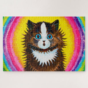 Cat in a Rainbow, Louis Wain Jigsaw Puzzle