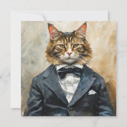 Cat in a Suit (Back)