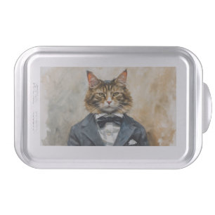 Cat in a Suit Cake Pan