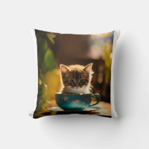 Cat in a teacup image 