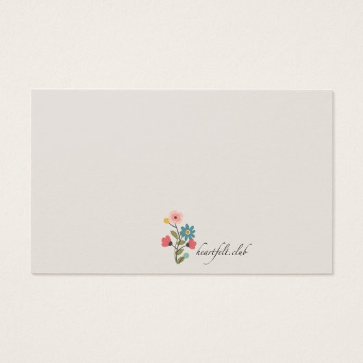 Cat In A Watering Can Book Request Cards (Back)