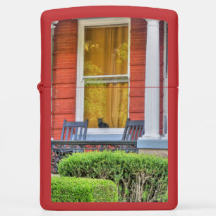 Cat in a Window Zippo Lighter