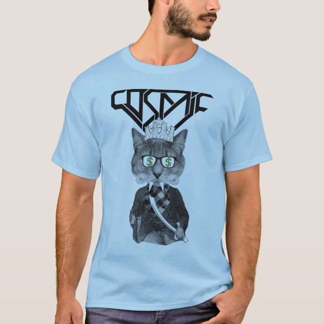 Cat in action T-Shirt (Front)