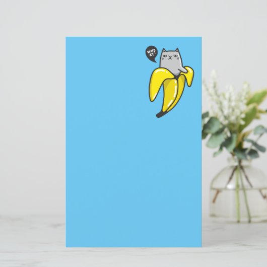 Cat in banana (Standing Front)