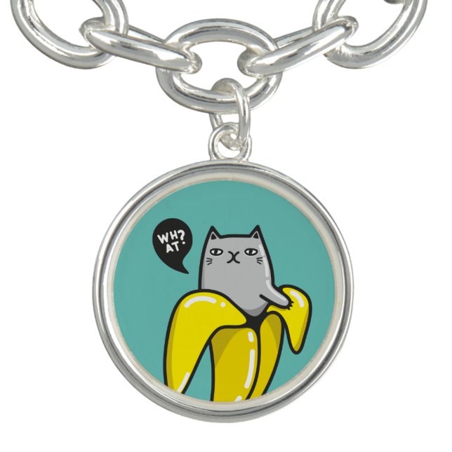Cat in banana bracelet (Design)
