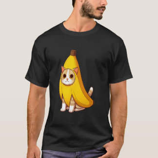 Cat in Banana Costume T-Shirt