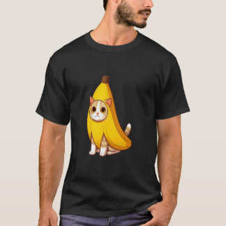 Cat in Banana Costume T-Shirt