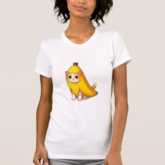 Cat in Banana Costume  T-Shirt
