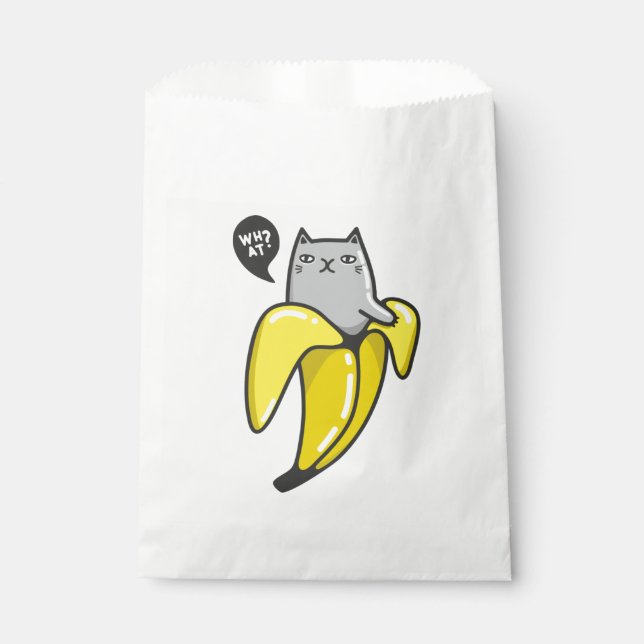 Cat in banana favor bag (Front)