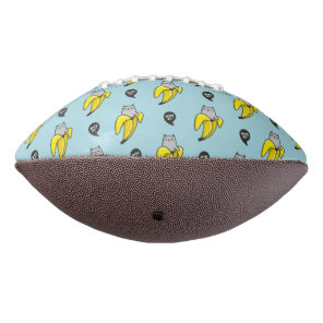 Cat in banana football