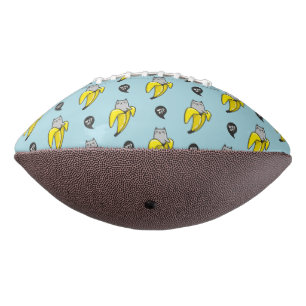 Cat in banana football