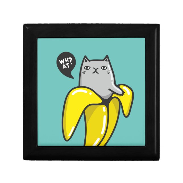 Cat in banana gift box (Front)