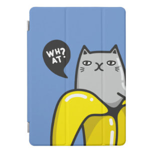 Cat in banana iPad pro cover