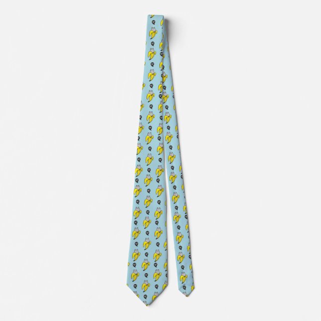 Cat in banana neck tie (Front)
