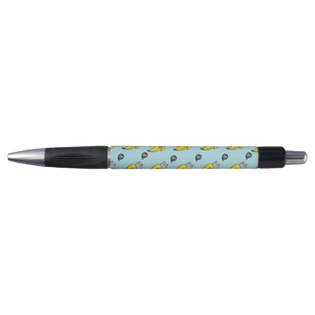 Cat in banana pen (Front)
