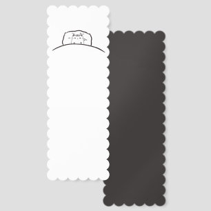 Cat in bed gift, cute cat gift, bookmarks