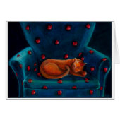 cat in chair (Front Horizontal)