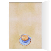 Cat in Coffee 2 Card (Inside (Left))