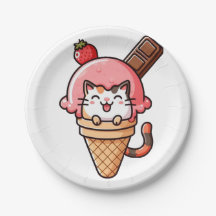 Cat in Cone