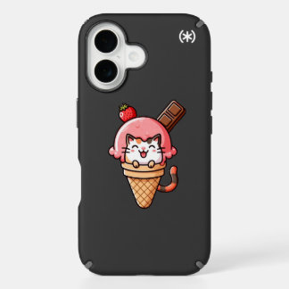 Cat in Cone   iPhone 16 Case