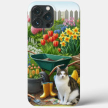 Cat in Garden / Cat Lovers