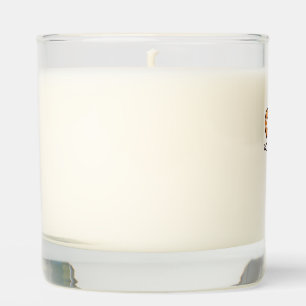 Cat in Ghost Costume for Halloween  Scented Candle