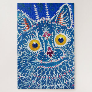 Cat in Gothic Style, Louis Wain Jigsaw Puzzle