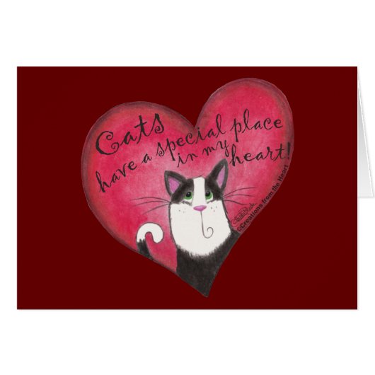 Cat in Heart (Front Horizontal)