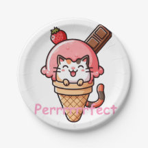 Cat in Ice-Cream Cone Perfect