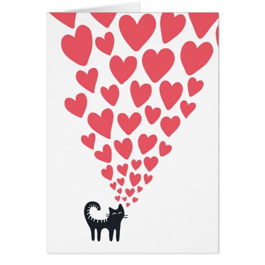 Cat in Love Cards (Front)