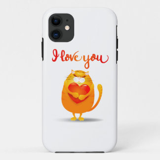 Cat in Love iPhone / iPad case