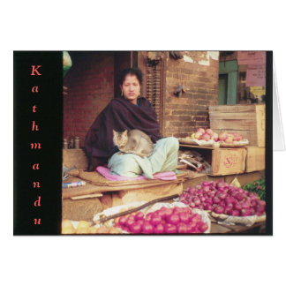 Cat in Market Cards