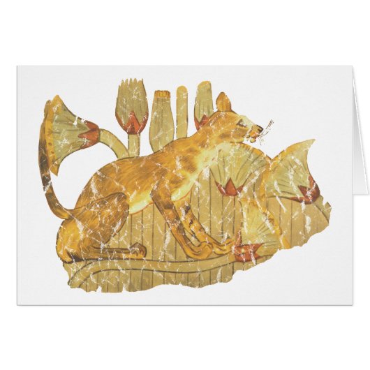 cat in marsh cards (Front Horizontal)