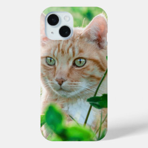 Cat in Nature iPhone 15 Case
