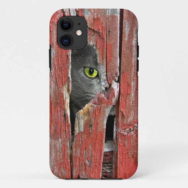 Cat in old barn Case-Mate iPhone case (Back)