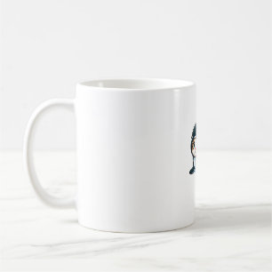 Cat in Orca Costume Coffee Mug