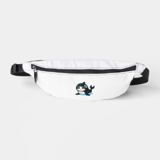 Cat in Orca Costume Fanny Pack