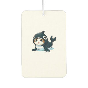Cat in Orca Costume Tank Top Air Freshener