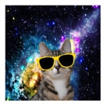 Cat in Outer Space Poster Cat in Outer Space Poster