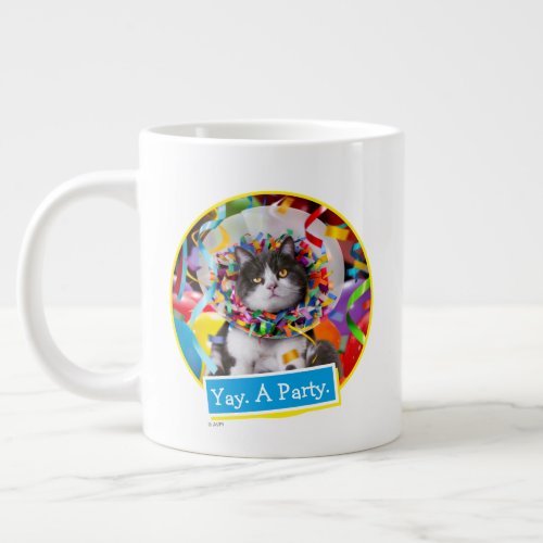 Cat In Party Cone Giant Coffee Mug