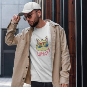 Cat In Rainbow Sunglasses T-Shirt