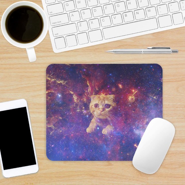 Cat in Space Mouse Pad (Creator Uploaded)
