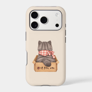 Cat in The Box iPhone Case