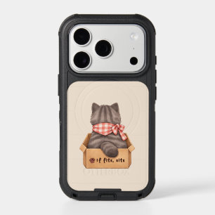 Cat in The Box iPhone Case