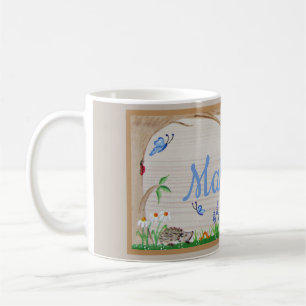 Cat in the Garden Mug