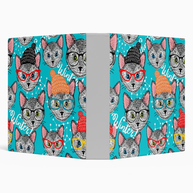 Cat in the hat 3 ring binder (Background)
