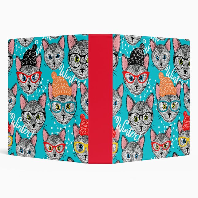 Cat in the hat  3 ring binder (Background)