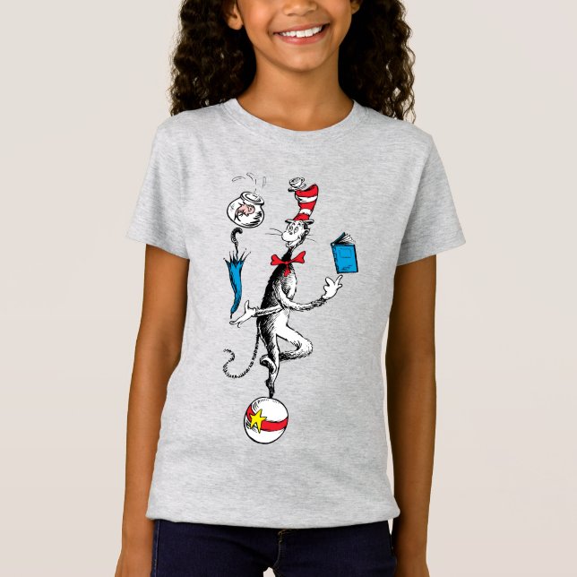 Cat in the Hat Balancing Act T-Shirt (Front)