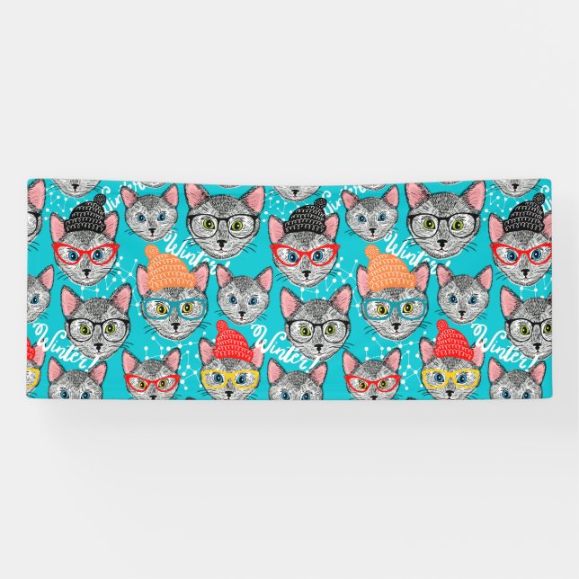 Cat in the hat banner (Horizontal)