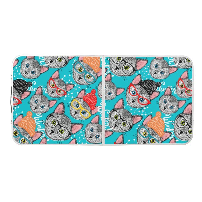 Cat in the hat beer pong table (Top)